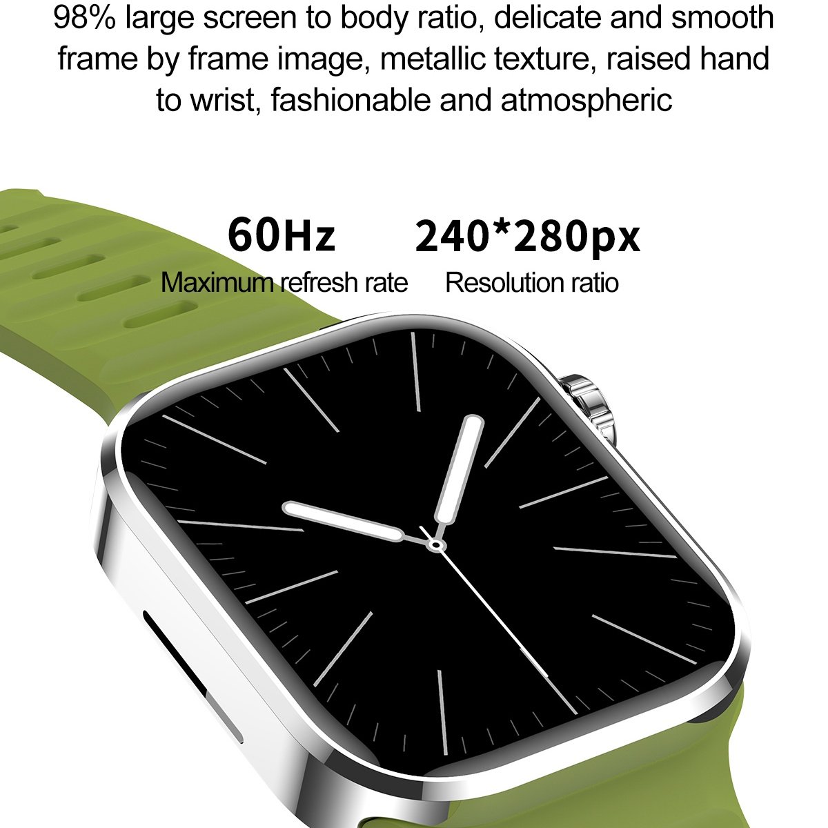 Trending New Electronic Waterproof Relojes for Apple BT Call Smartwatches Sleep Monitoring Fitness GPS Tracker Sport Smart Watch